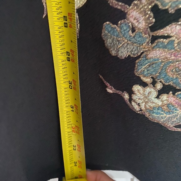 Zara Black A Line Japanese Inspired Dress Size XL - Picture 8 of 11